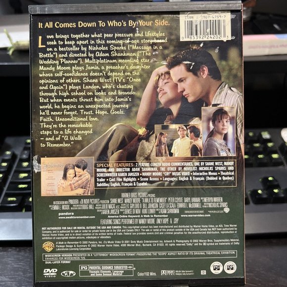 A Walk to Remember DVD 2002 - Picture 6 of 8